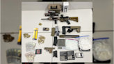 Visalia PD find several guns and drugs around kids in Ivanhoe