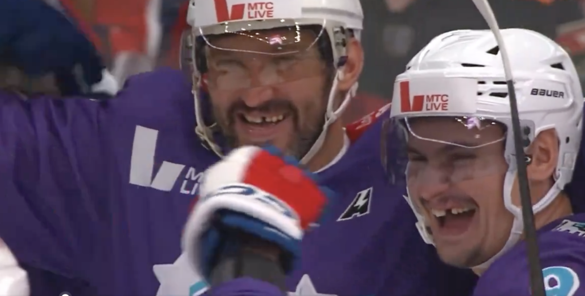 Ovechkin's Still Got It, Scores & Earns Player Of Game Honors In NHL vs. KHL All-Star Match