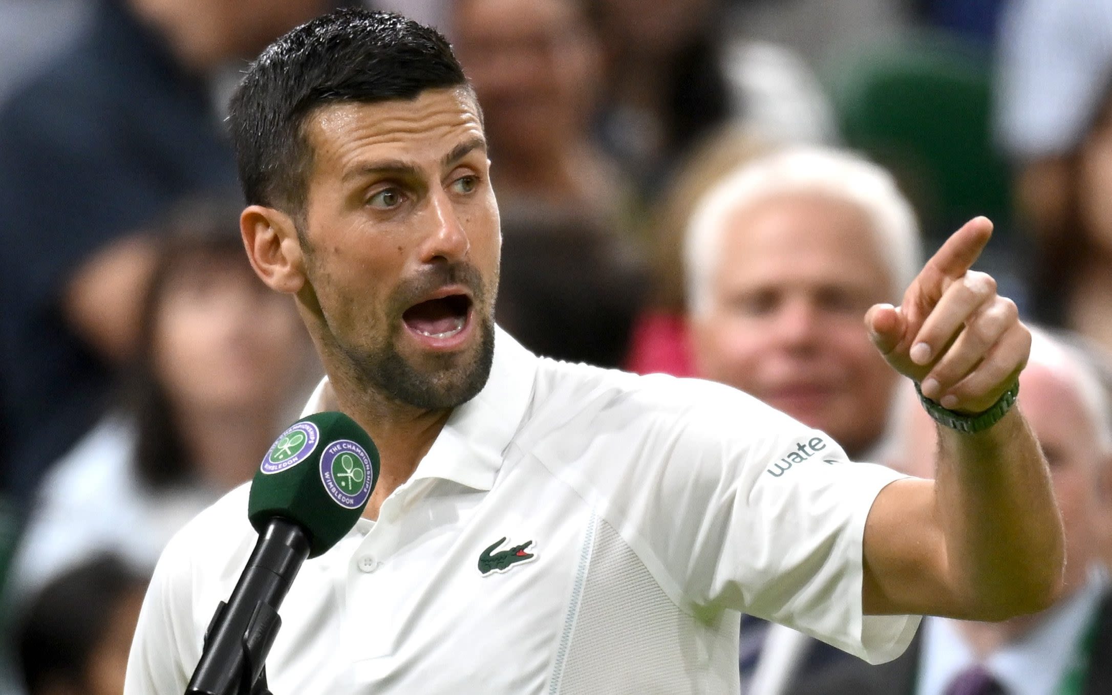 Novak Djokovic blasts ‘disrespect’ from Wimbledon crowd saying ‘you guys can’t touch me’