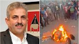 Delegado de Bienestar se burla por quema de imagen de ministra
