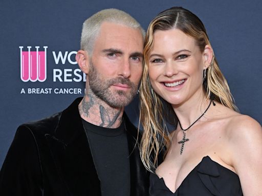 Adam Levine and Behati Prinsloo throw anniversary party in Mexico