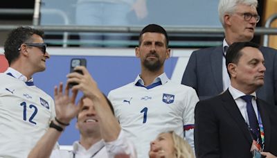 Djokovic jets into Munich to cheer on Serbia after Wimbledon practice