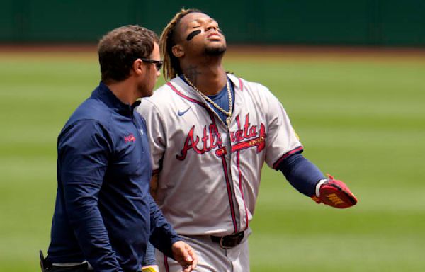 Braves' Acuña is placed on IL after suffering a 2nd season-ending knee injury in 4 years