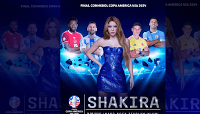 Shakira en la FINAL DE LA COPA AMÉRICA 2024 Colombia vs. Argentina EN VIVO: horario y en dónde ver