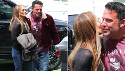 J.Lo and Ben Affleck spotted having 'awkward' greeting as split rumours continue