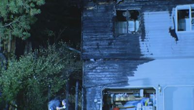 2 homes damaged, 2 families displaces after large fire near North Bend