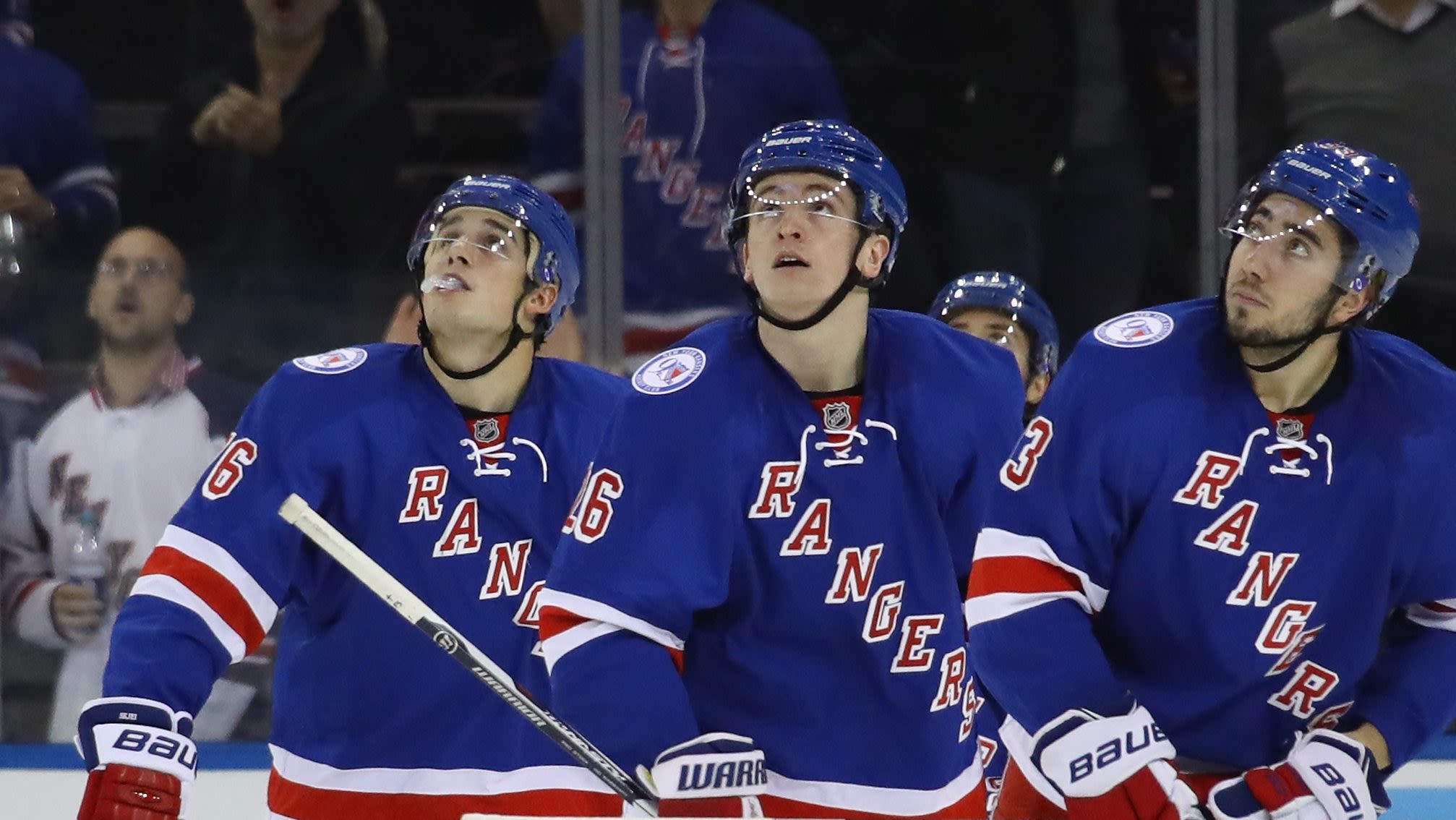 Rangers’ Forward Out ‘Week-to-Week’ Following 13 Roster Moves