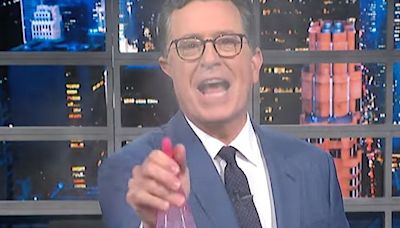 Stephen Colbert Dogs 'Desperate' VP Wannabe With Bad News About Trump