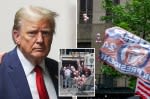 Pro-Trump artist releases 100 penis-shaped balloons with faces of Alvin Bragg, Judge Merchan on them