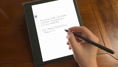 My premium Kindle is the perfect notetaker - I'm shocked by its price