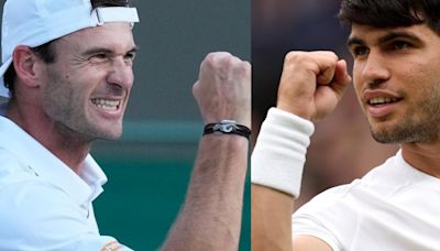 Alcaraz se juega hoy las semifinales de Wimbledon en un escenario inquietante