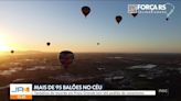 'Capital dos Cânions' em SC bate recorde do maior número de voos de balão com mais de 120 viagens