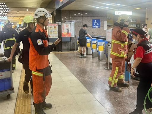 板橋車站事故！58歲女闖軌道遭自強號撞上 右手斷肢搶救不治