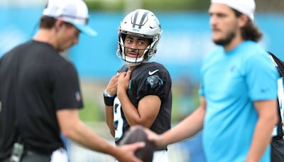 Panthers QB Bryce Young makes a couple of highlight throws with notable names sidelined