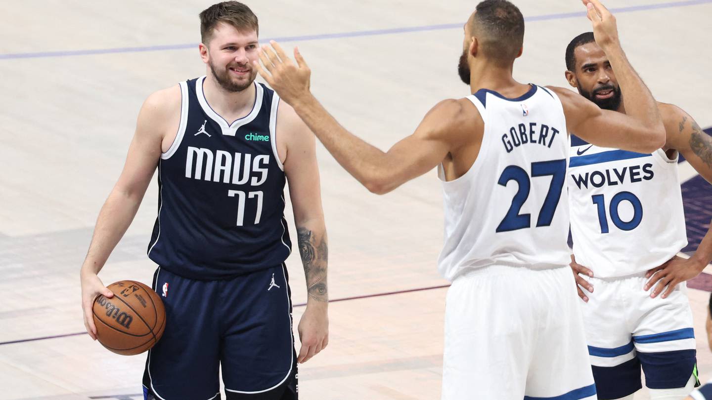 NBA playoffs: Luka Dončić, Mavericks power past Anthony Edwards to take a 3-0 lead over Timberwolves