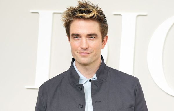 Robert Pattinson Debuts Frosted Tips at Dior Men’s Show and Levels Up His Status as Cool Dad