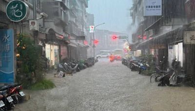 暴雨轟雙北！累積雨量前10名出爐「北市佔一半」 明天換這地區炸雨