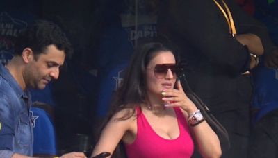 "Gadar 3 Promotion": Ameesha Patel In Delhi For MI's IPL Game, Fans On Overdrive | Cricket News