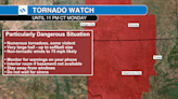 Tornado Watch until 11 p.m. for central Oklahoma