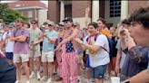 University of Mississippi investigating student's racist gestures at counterprotest