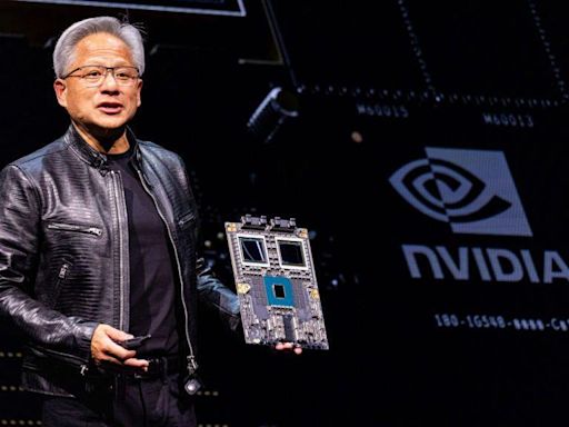 Nvidia value surges past $3tn and overtakes Apple