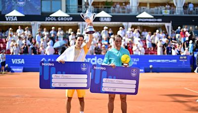 Rafa Nadal paga la fatiga ante Borges y cae en la final de Bastad (3-6 y 2-6)