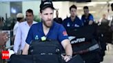 New Zealand lands in India for historic one-off Test against Afghanistan | Cricket News - Times of India