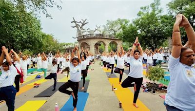 Chandigarh tricity twists and turns to celebrate International Day of Yoga