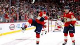 NHL playoffs: Panthers complete sweep, stun Hurricanes on Tkachuk's late winner