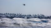 Emergency officials urge people to avoid the beach as large waves return to SoCal on Saturday