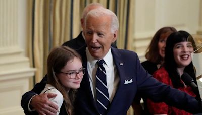 Biden tells freed prisoner’s 12-year-old daughter: ‘No serious guys until you’re 30’