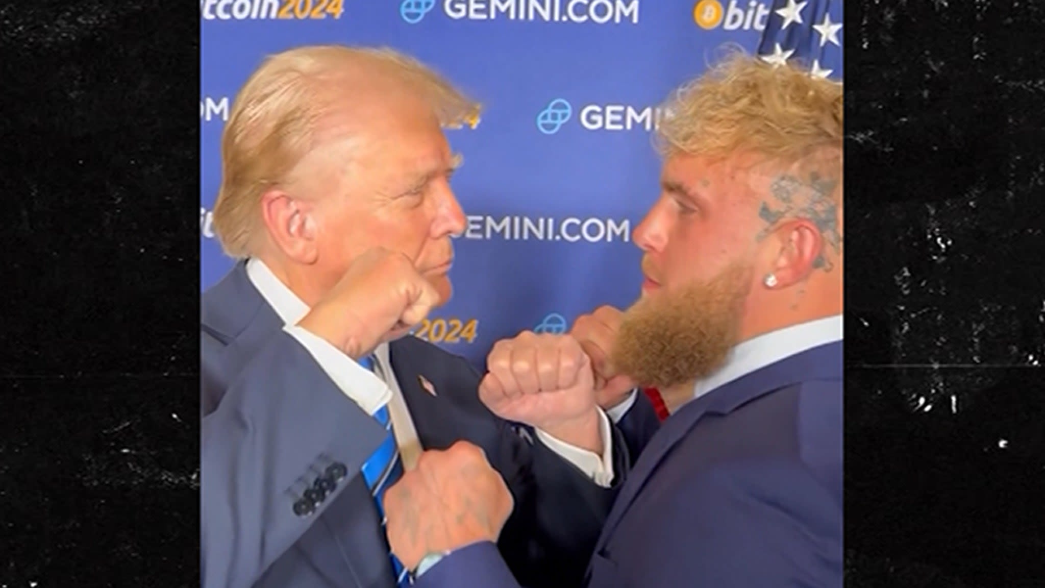 Jake Paul Squares Up With Donald Trump, Throws Support Behind Former President