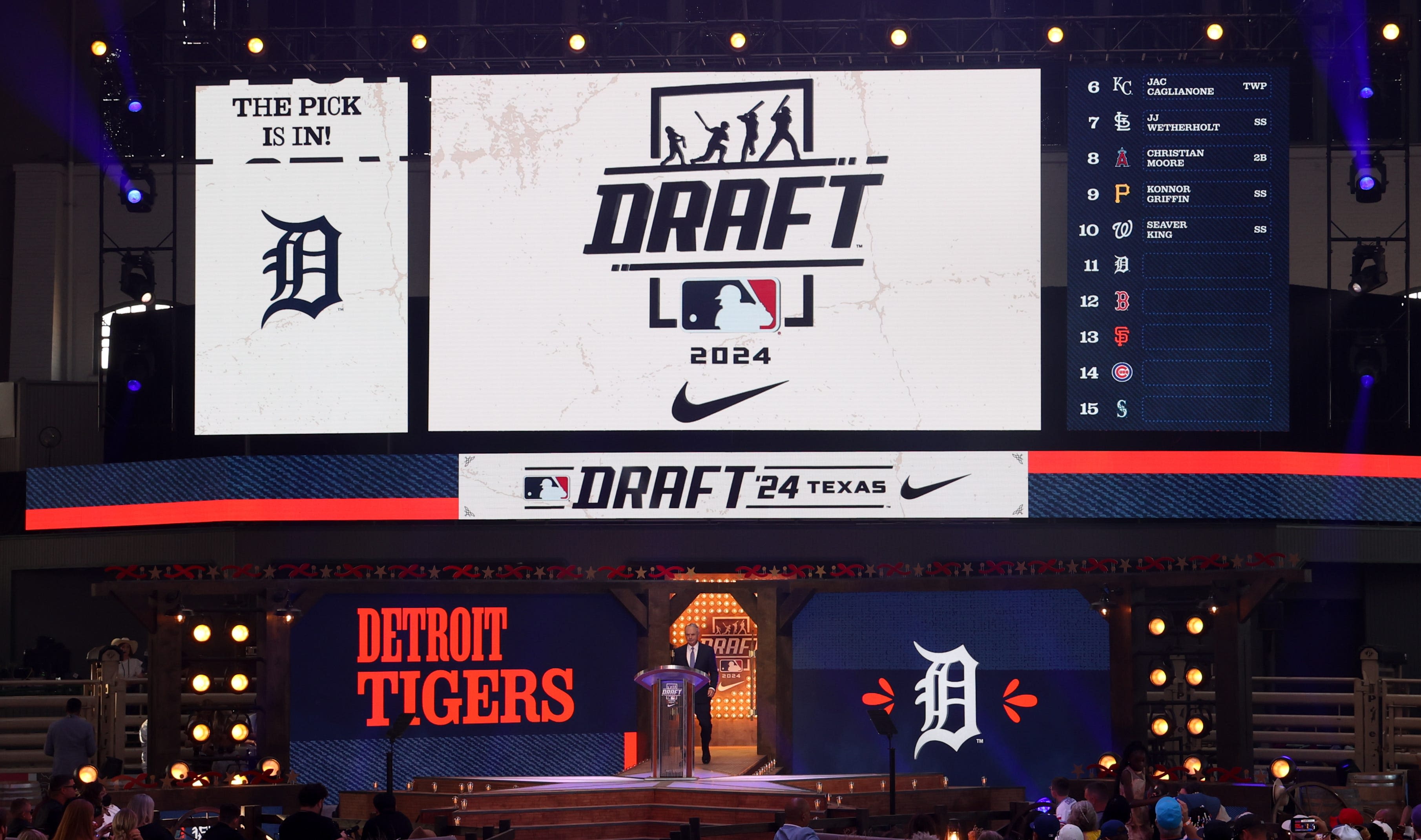 2024 MLB draft picks so far: First round results, every pick from opening night