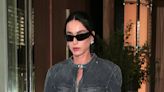 Katy Perry channels the 1990s as she rocks double denim