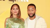 Chrissy Teigen Struggling to Get Her Kids to Take a Photo Is Every Mom This Holiday Season