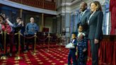 Senator Raphael Warnock Says Son Caleb Tried Karate on Vice President Kamala Harris at Swear-In