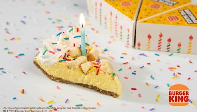 Burger King to Release Birthday Pie Slice to Honor 70th Anniversary