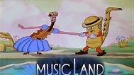 Music Land 1935 Disney Silly Symphony Short Film