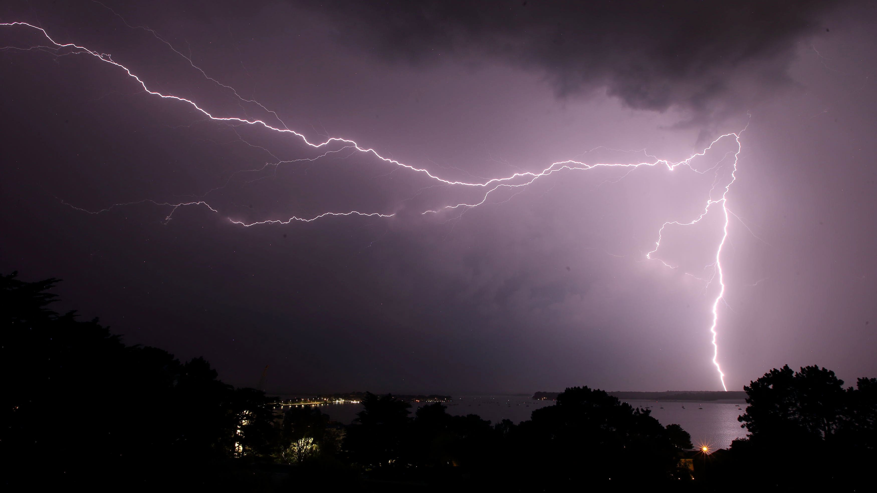 Thunderstorm warnings issued for much of UK