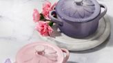 These floral Le Creuset mini cocottes are the cutest things I've ever seen