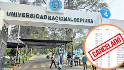 Universidad Nacional de Piura anula examen de ingreso a Medicina por presunto fraude