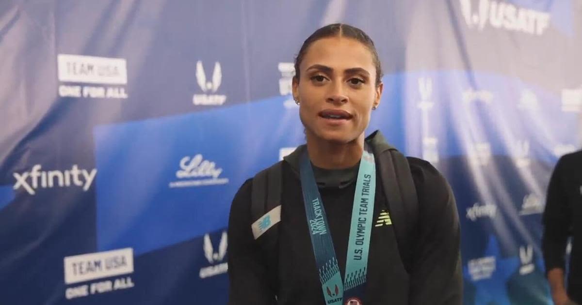 'Just shock,' Sydney McLaughlin-Levrone on breaking her own world record in 400m hurdles at the US Olympic trials