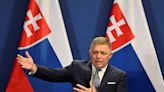 Slovakian leader lashes out at opponents in first address since shooting