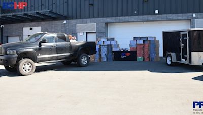 RCMP seize $400,000 in contraband cigarettes near Duncan