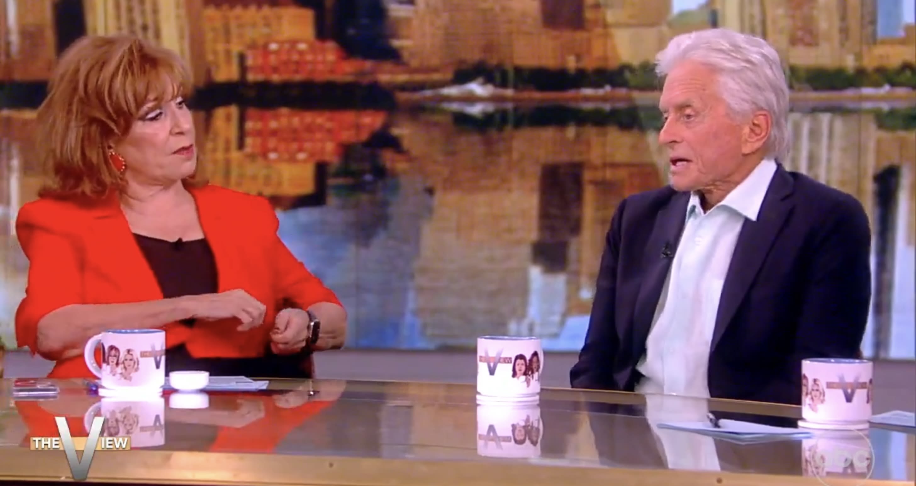 Michael Douglas Tells ‘The View’ He’s “Deeply, Deeply Concerned” About Biden, Says George Clooney Has “Valid Point”