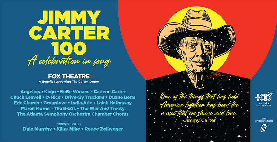 Jimmy Carter celebration at Fox Theatre: New details, tickets available