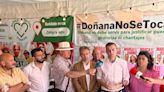 Maíllo reivindica en la Feria de Sanlúcar la apuesta de IU por los agricultores de la Costa Noroeste