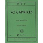 Etienne Ozi：42 Caprices No. 35 for Bassoon Solo