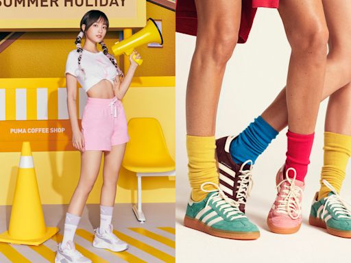 夏日繽紛鞋！美牌Sporty ＆ Rich話題聯名adidas、王淨銀粉PUMA復古鞋