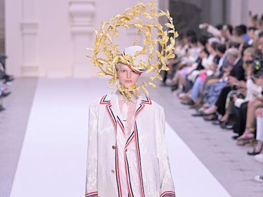 Thom Browne’s latest couture showing is a sporty spectacle